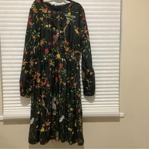 🤩Kids beautiful  flower fall dress